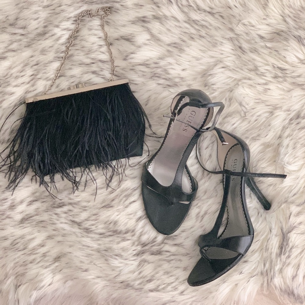 Guess sexy midline strap heels